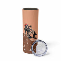 Western Yoke Skinny Tumbler Cowgirl Drinking Wine Christmas - Wonder Print Shop