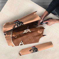 Western Yoke Umbrella Cowgirl Drinking Wine Christmas - Wonder Print Shop