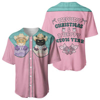 Western Yoke Baseball Jersey Meowdy Christmas And A Meow Year - Wonder Print Shop