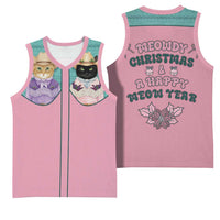 Western Yoke Basketball Jersey Meowdy Christmas And A Meow Year - Wonder Print Shop