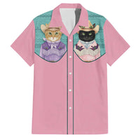 Western Yoke Family Matching Off Shoulder Maxi Dress and Hawaiian Shirt Meowdy Christmas And A Meow Year - Wonder Print Shop