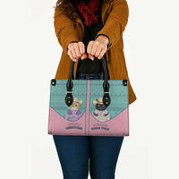 Western Yoke Leather Bag Meowdy Christmas And A Meow Year - Wonder Print Shop