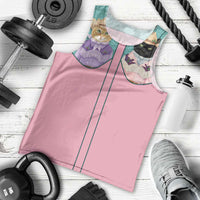 Western Yoke Men Tank Top Meowdy Christmas And A Meow Year - Wonder Print Shop