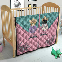 Western Yoke Quilt Meowdy Christmas And A Meow Year - Wonder Print Shop