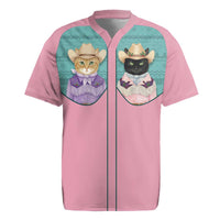 Western Yoke Rugby Jersey Meowdy Christmas And A Meow Year - Wonder Print Shop