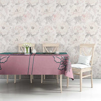 Western Yoke Tablecloth Meowdy Christmas And A Meow Year - Wonder Print Shop