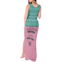 Western Yoke Tank Maxi Dress Meowdy Christmas And A Meow Year - Wonder Print Shop