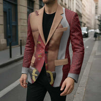 Christmas Costume Blazer Muscle Santa - Wonder Print Shop