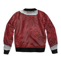 Christmas Costume Bomber Jacket Muscle Santa - Wonder Print Shop