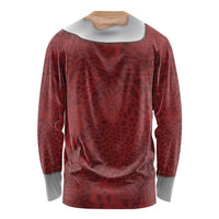 Christmas Costume Long Sleeve Shirt Muscle Santa - Wonder Print Shop