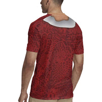 Christmas Costume Rugby Jersey Muscle Santa - Wonder Print Shop