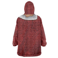 Christmas Costume Wearable Blanket Hoodie Muscle Santa - Wonder Print Shop