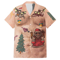 Christmas Costume Hawaiian Shirt Funny Hairy Body Xmas Tattoo - Wonder Print Shop