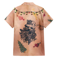 Christmas Costume Hawaiian Shirt Funny Hairy Body Xmas Tattoo - Wonder Print Shop
