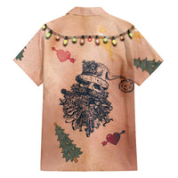 Christmas Costume Hawaiian Shirt Funny Hairy Body Xmas Tattoo - Wonder Print Shop