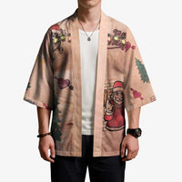 Christmas Costume Kimono Funny Hairy Body Xmas Tattoo - Wonder Print Shop