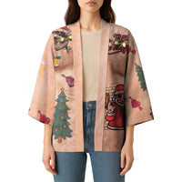 Christmas Costume Kimono Funny Hairy Body Xmas Tattoo - Wonder Print Shop