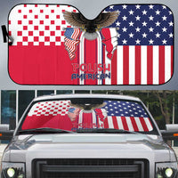 Polish American Heritage Month Auto Sun Shade Unique Style - Wonder Print Shop