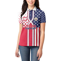 Personalized Polish American Heritage Month Women Polo Shirt Unique Style - Wonder Print Shop