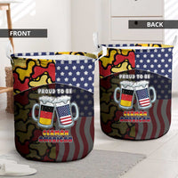 Germany American Heritage Month Laundry Basket Beer Funny Style - Wonder Print Shop