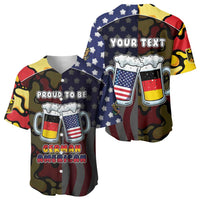 Personalized Germany American Heritage Month Baseball Jersey Beer Funny Style - Wonder Print Shop