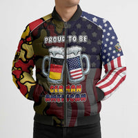 Personalized Germany American Heritage Month Bomber Puffer Jacket Beer Funny Style - Wonder Print Shop
