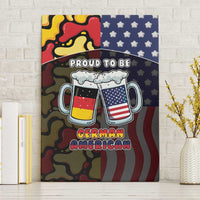 Germany American Heritage Month Canvas Wall Art Beer Funny Style - Wonder Print Shop