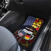 Personalized Germany American Heritage Month Car Mats Beer Funny Style - Wonder Print Shop