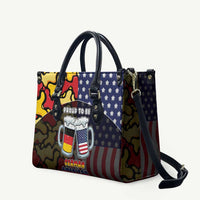 Germany American Heritage Month Leather Bag Beer Funny Style - Wonder Print Shop