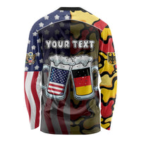 Personalized Germany American Heritage Month Long Sleeve Shirt Beer Funny Style - Wonder Print Shop