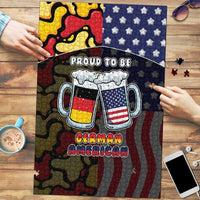Germany American Heritage Month Puzzle Beer Funny Style - Wonder Print Shop