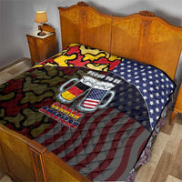 Germany American Heritage Month Quilt Beer Funny Style - Wonder Print Shop