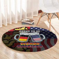 Germany American Heritage Month Round Carpet Beer Funny Style - Wonder Print Shop