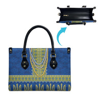 Ukraine Vyshyvanka Motif Leather Bag Ukrainian Coat Of Arms Rose Patterns - Wonder Print Shop