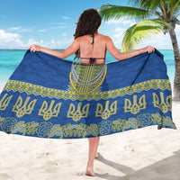 Ukraine Vyshyvanka Motif Sarong Ukrainian Coat Of Arms Rose Patterns - Wonder Print Shop