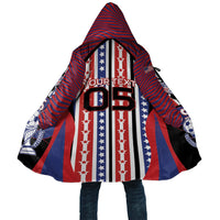 Custom United States Soccer Cloak American Eagle Flag Stars And Stripes