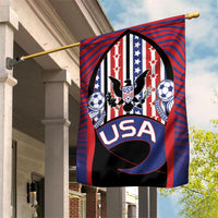 United States Soccer Garden Flag American Eagle Flag Stars And Stripes