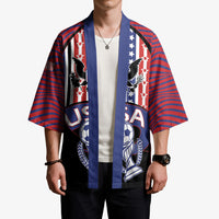 Custom United States Soccer Kimono American Eagle Flag Stars And Stripes