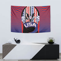 United States Soccer Tapestry American Eagle Flag Stars And Stripes