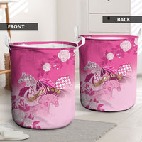 Kentucky Horse Laundry Basket Roses Equestrian Pattern Houndstooth Floral