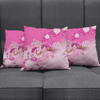 Kentucky Horse Pillow Cover Roses Equestrian Pattern Houndstooth Floral