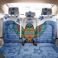 Nicaragua Back Car Seat Cover Guardabarranco Bird With Sacuanjoche
