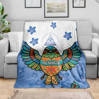 Nicaragua Blanket Guardabarranco Bird With Sacuanjoche