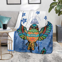 Nicaragua Blanket Guardabarranco Bird With Sacuanjoche