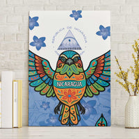 Nicaragua Canvas Wall Art Guardabarranco Bird With Sacuanjoche