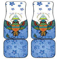 Nicaragua Car Mats Guardabarranco Bird With Sacuanjoche