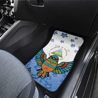 Nicaragua Car Mats Guardabarranco Bird With Sacuanjoche