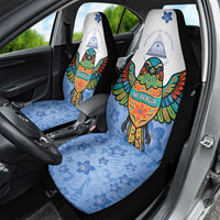 Nicaragua Car Seat Cover Guardabarranco Bird With Sacuanjoche