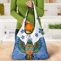 Nicaragua Grocery Bag Guardabarranco Bird With Sacuanjoche