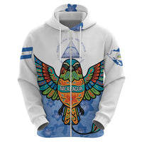 Nicaragua Hoodie Guardabarranco Bird With Sacuanjoche